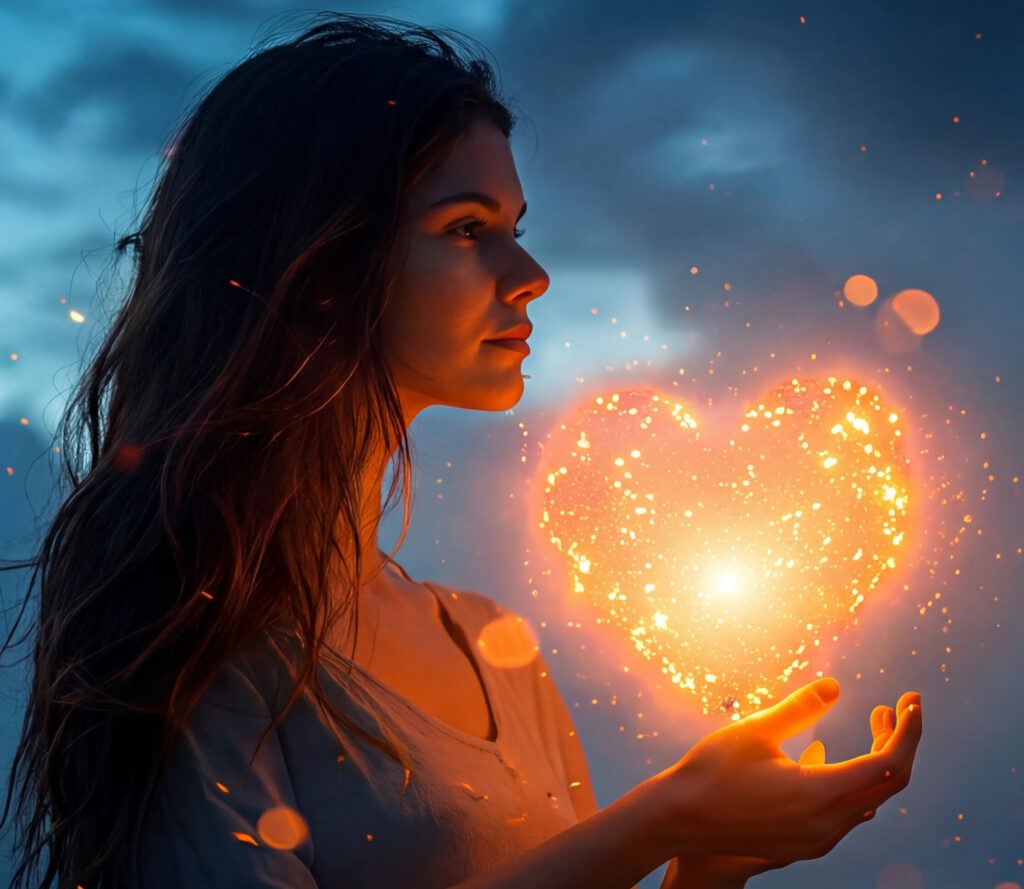 Chat regardant une étoile lumineuse pour symboliser une inscription personnalisée dans un registre d’étoile