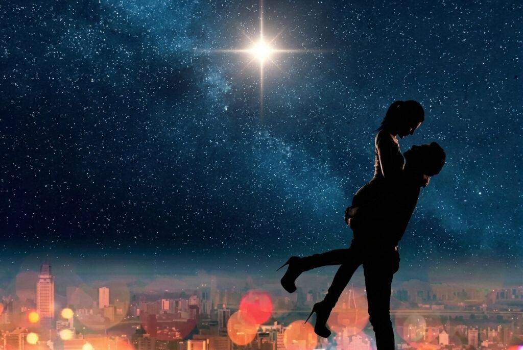 Offrir une étoile personnalisée à la personne que l’on aime pour exprimer ses sentiments et célébrer une histoire d’amour