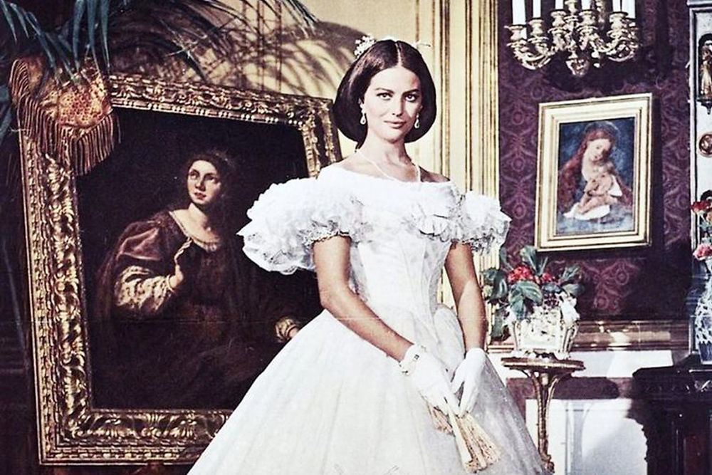 Robe de mariée de cinéma au style romantique